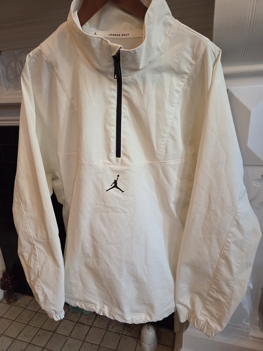 Jordan Golf pullover 1/2-zip jacket - Large Sail
